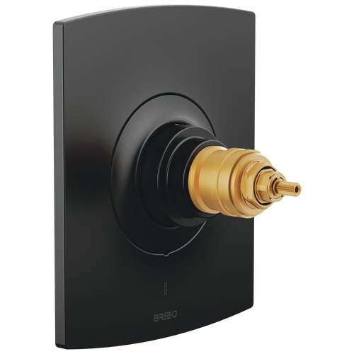 Brizo Kintsu T60006-BLLHP TempAssure Thermostatic Valve Only Trim - Less Handles in Matte Black Finish