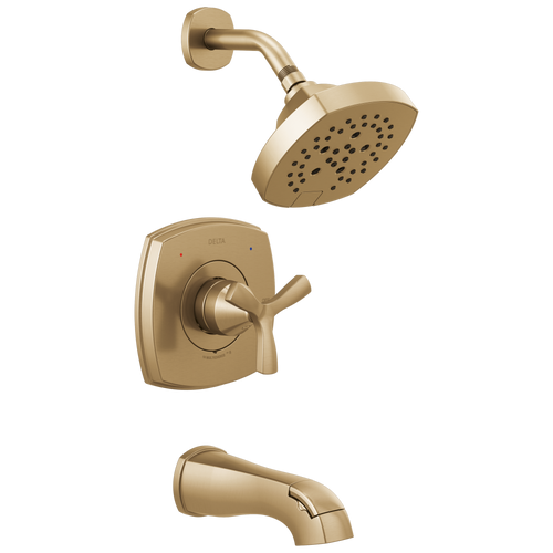 Delta Stryke T144766-CZ 14 Series Tub and Shower in Champagne Bronze Finish