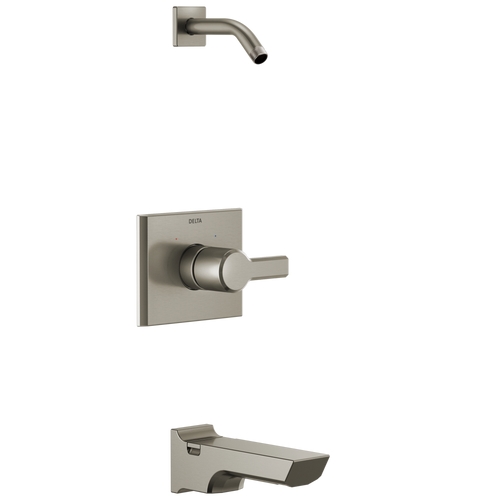 Delta Pivotal T14499-SS-PR-LHD Monitor 14 Series Tub and Shower Trim - Less Head in Lumicoat Stainless Finish