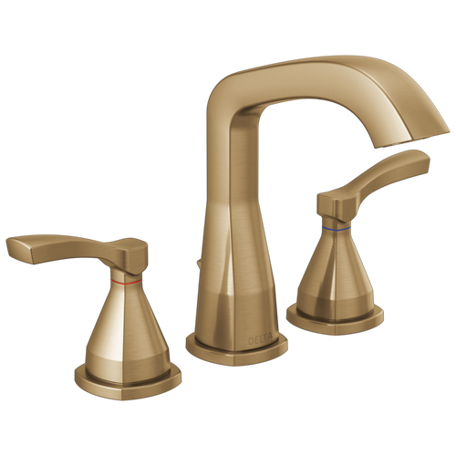 Delta Stryke 35776-CZMPU-DST Widespread Faucet in Champagne Bronze Finish
