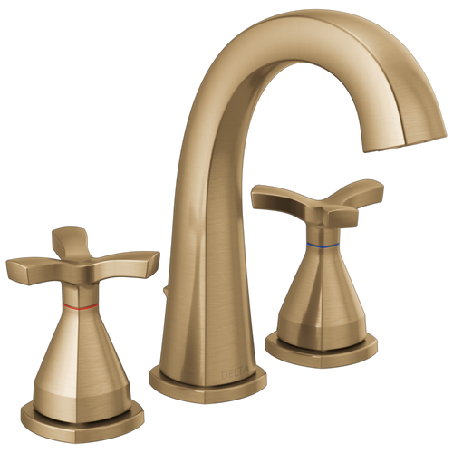 Delta Stryke 357756-CZMPU-DST Widespread Faucet in Champagne Bronze Finish