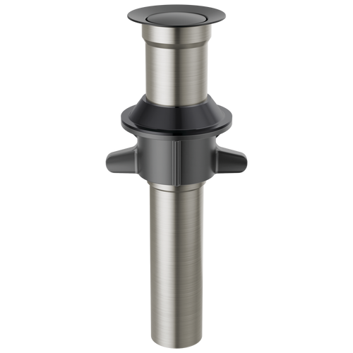 Delta Other RP101632BL Metal Push-Pop Without Overflow in Matte Black Finish