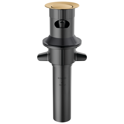 Delta Other RP101631CZ Plastic Push-Pop with Overflow in Champagne Bronze Finish