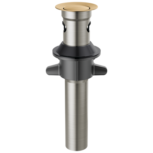 Delta Other RP101630CZ Metal Push-Pop With Overflow in Champagne Bronze Finish