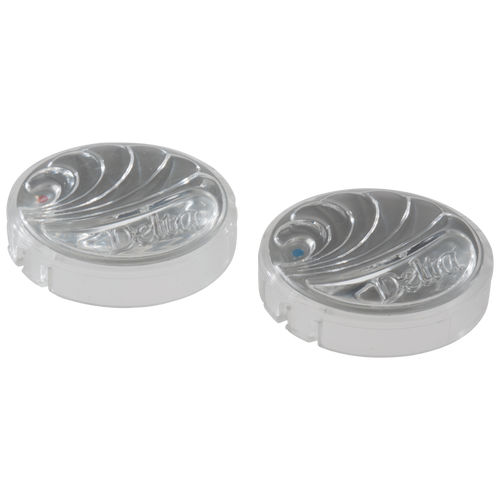 Delta Other RP18373 Button Set - Hot / Cold - Clear in Other Finishes Finish