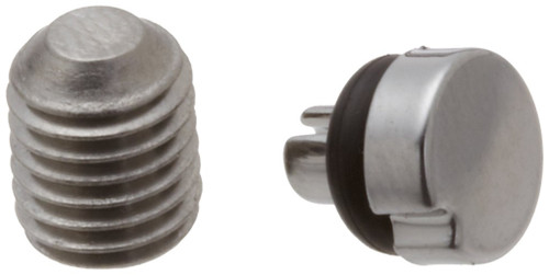 Delta Cassidy RP72684AR Set Screw & Button in Arctic Stainless Finish