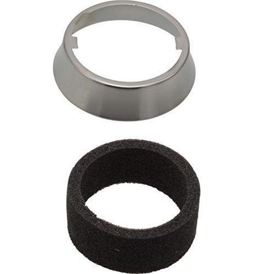 Delta RP50389WH Escutcheon & Gasket - Pull-Out in White Finish