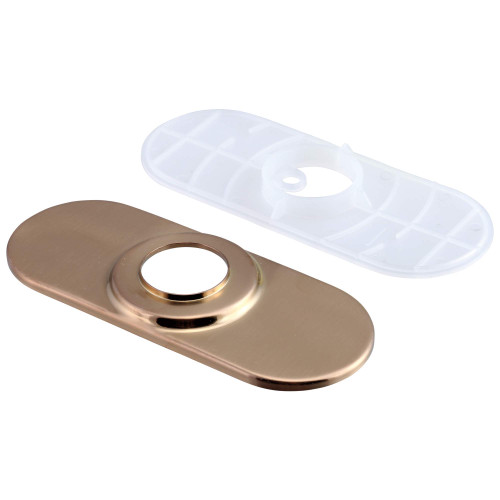 Delta RP77702CZ Escutcheon & Gasket - Transitional / Contemporary Bar in Champagne Bronze Finish