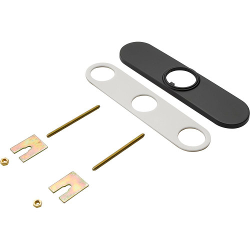 Delta Trinsic RP64070BL Escutcheon & Gasket - 8" in Matte Black Finish