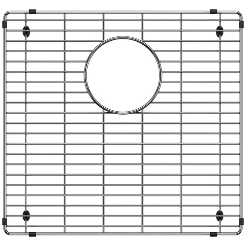 Blanco 237463: Quatrus Collection Stainless Steel Bottom Grid for Large Bowl of Quatrus 60/40 Sink