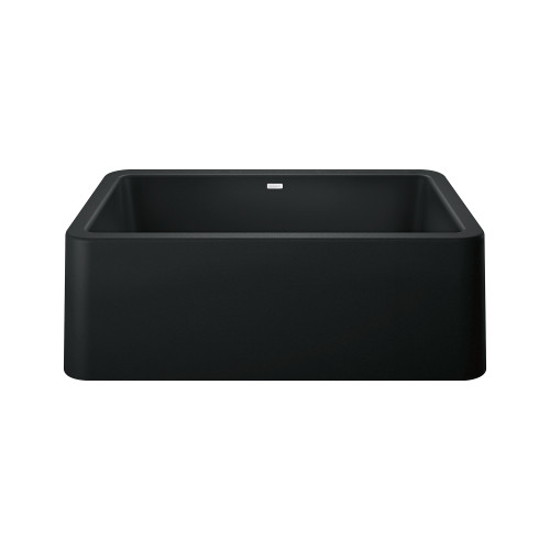 Blanco 402576: Ikon Collection 30" Apron Single Bowl Farmhouse Sink - Coal Black