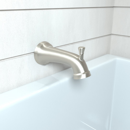 Hansgrohe 4775820 Joleena Tub Spout with Diverter in Brushed Nickel