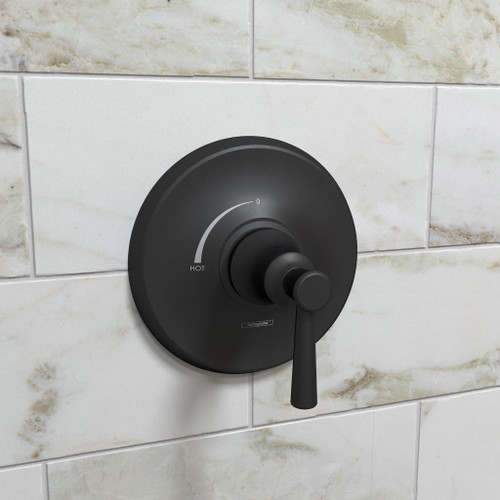 Hansgrohe 04779670 Joleena Pressure Balance Trim in Matte Black