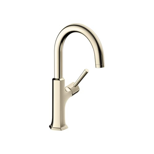 Hansgrohe 04854830 Locarno Bar Faucet, 1.5 GPM in Polished Nickel