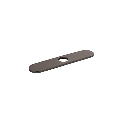 Hansgrohe 14019341 Base Plate for Single-Hole Kitchen Faucets, 10" in Brushed Black Chrome