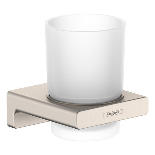 Hansgrohe 41749820 AddStoris Tumbler in Brushed Nickel