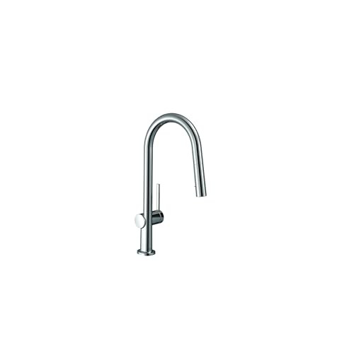 Hansgrohe 72846001 Talis N High Arc Kitchen Faucet, A-Style 2-Spray Pull-Down, 1.75 GPM in Chrome