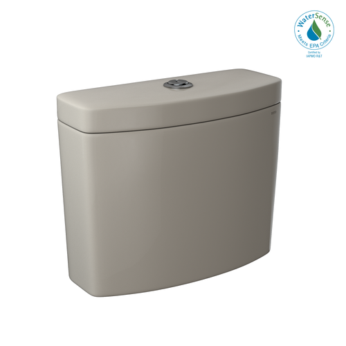 TOTO Aquia Iv Dual Flush 1.28 And 0.9 Gpf Toilet Tank Only With Washlet+ Auto Flush Compatibility, Bone