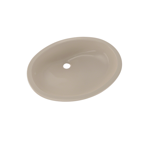 TOTO Dantesca Oval Undermount Bathroom Sink With Cefiontect, Bone