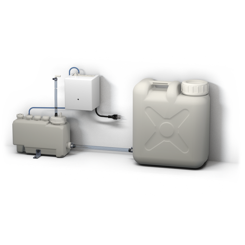 TOTO Touchless Auto Foam Soap Dispenser Controller, 3 Liter Reservoir, And 20 Liter Subtank For 2 Spout Compatibility