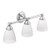 Moen Brantford Chrome Three Globe Bath Light