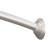 Moen Curved Shower Rods Brushed Nickel 6' Curved Shower Rod