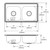 Elkay Dayton Stainless Steel 33" x 19" x 8", 1-Hole Equal Double Bowl Drop-in Sink