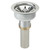 Elkay 3-1/2" Drain Fitting Type 316 Stainless Steel Body Strainer Basket with rubber seal and Tailpiece