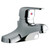 Elkay 4" Centerset with Exposed Deck Lavatory Faucet Pop-Up Drain Integral Spout Single Control 4" Wristblade Handle