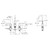 Elkay 8" Centerset with Concealed Deck Faucet with 4" Gooseneck Spout 6" Wristblade Handles Chrome