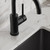 Elkay Avado Single Hole Bar Faucet with Lever Handle Matte Black