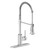 Elkay Avado Single Hole Kitchen Faucet with Semi-professional Spout and Lever Handle Chrome