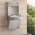 Elkay ezH2O Bottle Filling Station & Single ADA Cooler High Efficiency Non-Filtered Refrigerated Stainless
