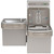 Elkay ezH2O Bottle Filling Station & Versatile Bi-Level ADA Vandal-Resistant Cooler Non-Filtered Refrigerated Light Gray