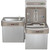 Elkay ezH2O Bottle Filling Station with Bi-Level ADA Cooler Dual Hands Free Activation Non-Filtered Refrigerated Stainless