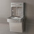 Elkay ezH2O Bottle Filling Station with Single ADA Vandal-Resistant Cooler Non-Filtered Non-Refrigerated Light Gray