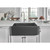 Elkay Fireclay 30" x 19-15/16" x 9-1/8" Single Bowl Farmhouse Sink Gray