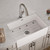 Elkay Fireclay 30" x 19-15/16" x 9-1/8", Single Bowl Farmhouse Sink Kit with Filtered Faucet, White