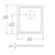 Elkay Hardwood 15-1/2" x 16-7/8" x 1" Cutting Board