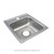 Elkay Lustertone Classic Stainless Steel 15" x 17-1/2" x 5", 0-Hole Single Bowl Drop-in ADA Sink