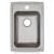Elkay Lustertone Classic Stainless Steel 15" x 22" x 6-1/2", 0-Hole Single Bowl Drop-in ADA Sink