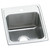 Elkay Lustertone Classic Stainless Steel 17" x 20" x 10-1/8" 1-Hole Single Bowl Drop-in Sink