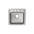 Elkay Lustertone Classic Stainless Steel 19-1/2" x 19" x 5" OS4-Hole Single Bowl Drop-in ADA Sink