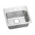 Elkay Lustertone Classic Stainless Steel 19-1/2" x 19" x 5-1/2" 2-Hole Single Bowl Drop-in ADA Sink with Quick-clip