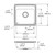 Elkay Lustertone Classic Stainless Steel 19-1/2" x 19" x 5-1/2" MR2-Hole Single Bowl Drop-in ADA Sink with Quick-clip