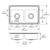 Elkay Lustertone Classic Stainless Steel 29" x 18" x 6-1/2" 2-Hole Equal Double Bowl Drop-in ADA Sink