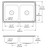 Elkay Lustertone Classic Stainless Steel 33" x 21-1/4" x 7-7/8", MR2-Hole Equal Double Bowl Drop-in Sink