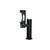 Elkay Outdoor ezH2O Lower Bottle Filling Station Bi-Level Pedestal Non-Filtered Non-Refrigerated Freeze Resistant Black