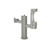 Elkay Outdoor ezH2O Lower Bottle Filling Station Tri-Level Pedestal Non-Filtered Non-Refrigerated Gray