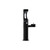 Elkay Outdoor ezH2O Upper Bottle Filling Station Bi-Level Pedestal Non-Filtered Non-Refrigerated Black